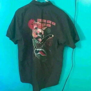 Red Kar Flying Tigers Shirt size L